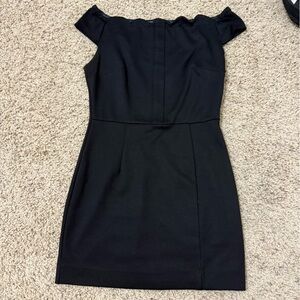 Elegant Black Off-Shoulder Dress